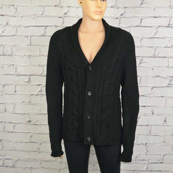 Mens Topman Cardigan Sweater size medium